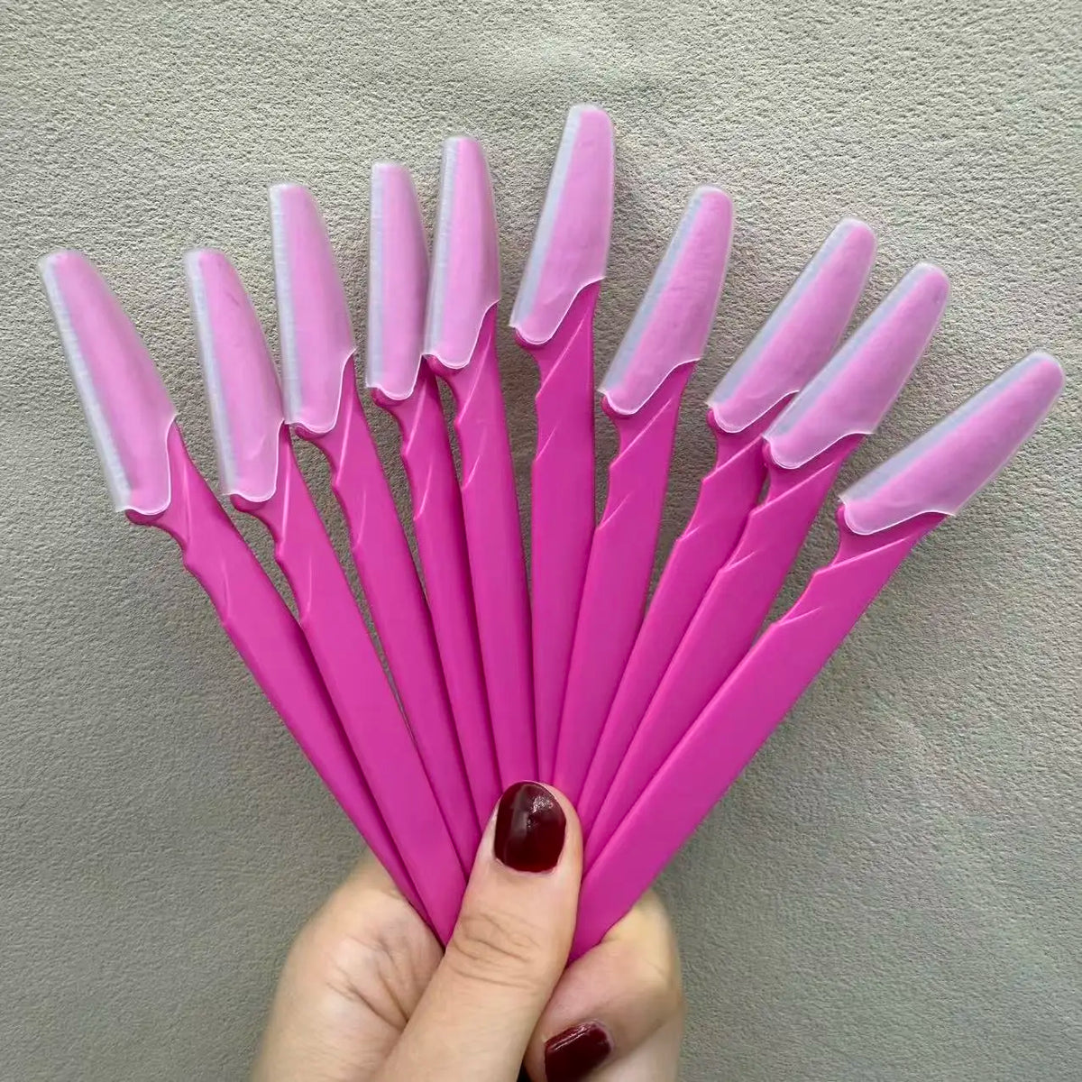 3/10Pcs  Eye Brow Epilation Hair Removal Cutters Safety Knife Makeup Scraper Eyebrow Trimmer Blade Women Face Shaver Portable