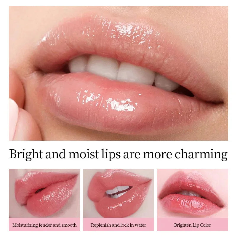 Fast Plumping Lip Balm Moisturizing Soft Lips Skin Plumper Gloss Oil Non-Sticky Daily Care Mask Beauty Makeup Cosmetics Products