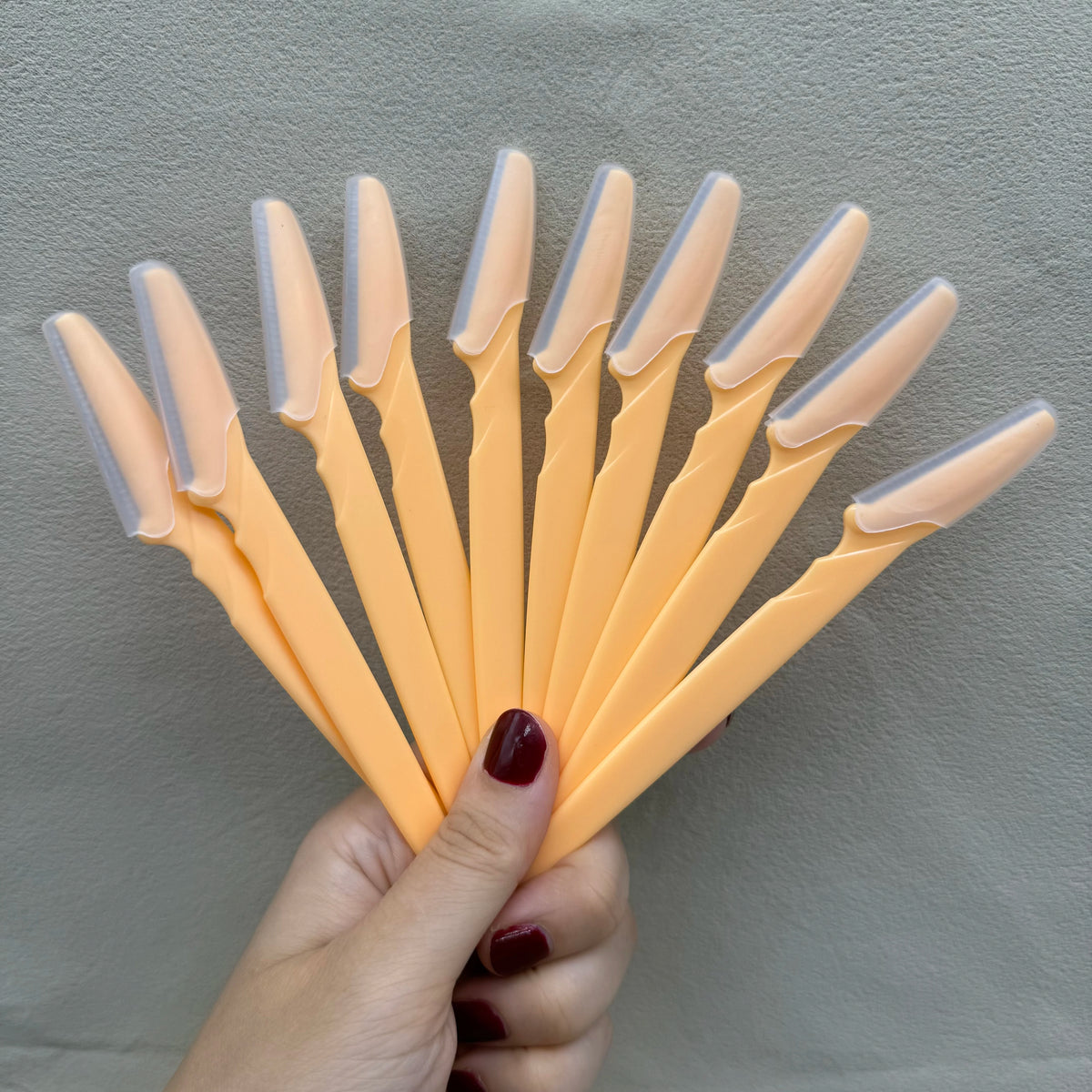 3/10Pcs  Eye Brow Epilation Hair Removal Cutters Safety Knife Makeup Scraper Eyebrow Trimmer Blade Women Face Shaver Portable