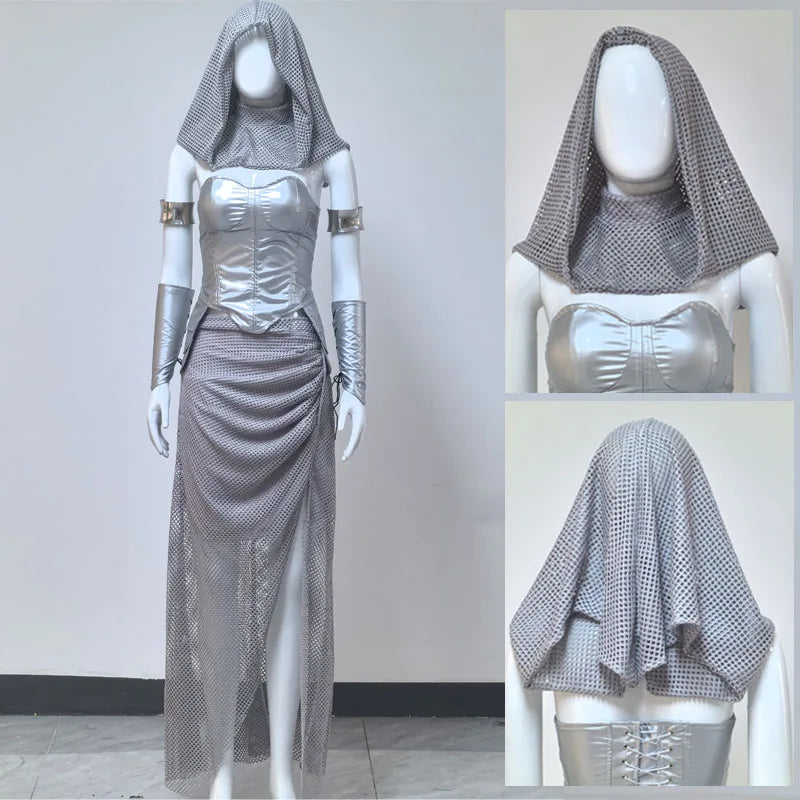 Women Halloween Costume Medieval Knight Princess Dress Renaissance Warrior Cosplay Outfit Set Party Role Play Costume